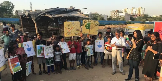 No-plastic awareness drive